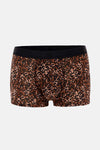 Kahverengi 4210 Desenli Micro Modal Boxer