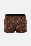 Kahverengi 4210 Desenli Micro Modal Boxer