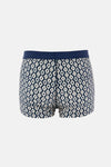Lacivert 5210 3'lü Desenli Pamuk Boxer