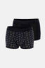 Siyah Desenli Micro Modal Boxer
