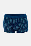 Lacivert 4210 3'lü Desenli Micro Modal Boxer