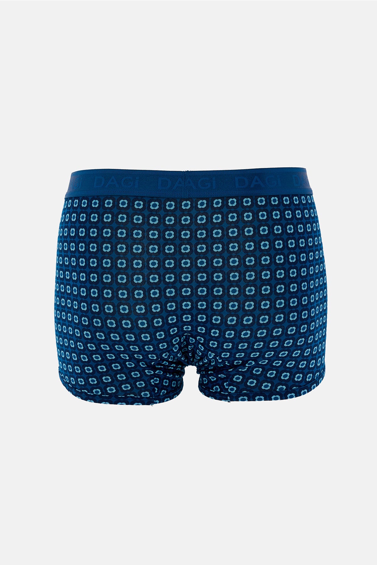 Lacivert 4210 3'lü Desenli Micro Modal Boxer