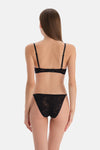 Siyah Basic Üçgen Formlu Soft Sütyen