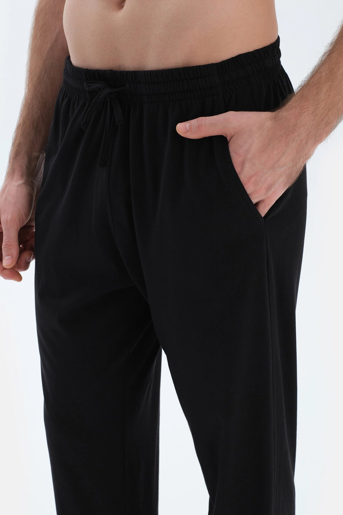 Bordo Bisiklet Yaka Kısa Kollu Tişört Pantolon Pijama Takımı