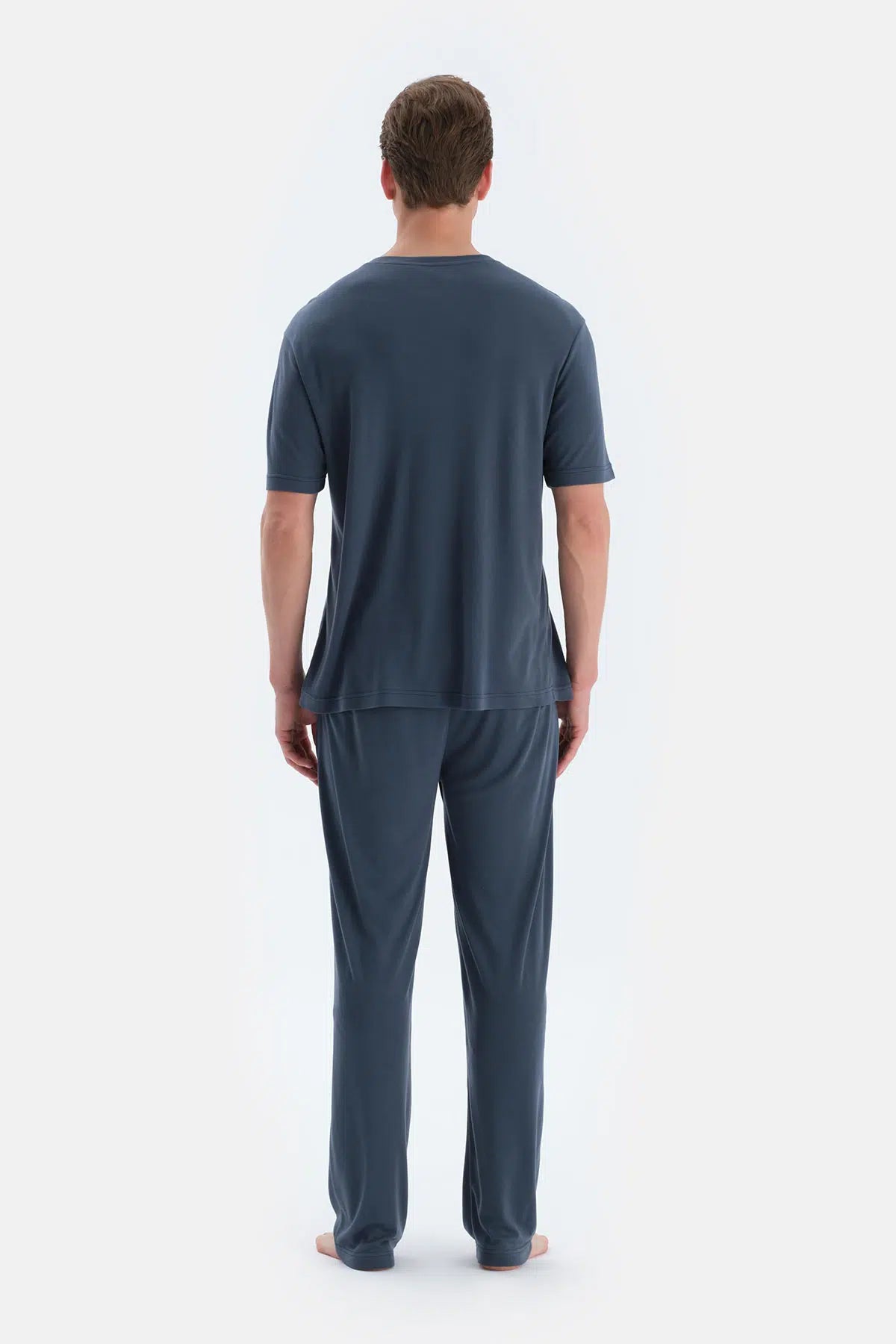 Indigo Cool Touch Pat Ve Fleto Tişört Pantolon Pijama Takımı