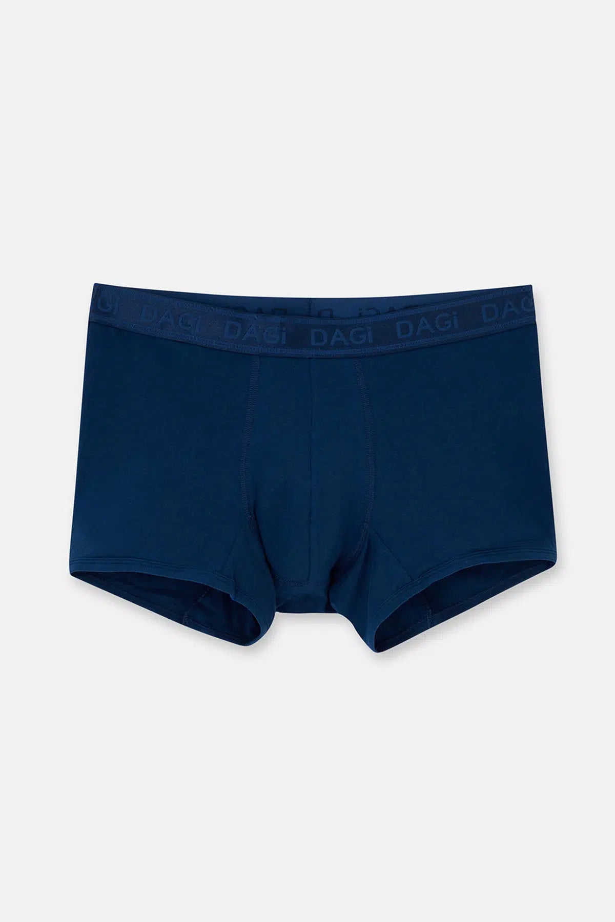 Koyu Mavi 2'li Desenli Micro Modal Boxer