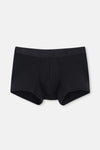 Gri-Siyah 3'lü Desenli Micro Modal Boxer