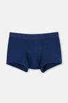 Mavi 2'li Desenli Micro Modal Boxer
