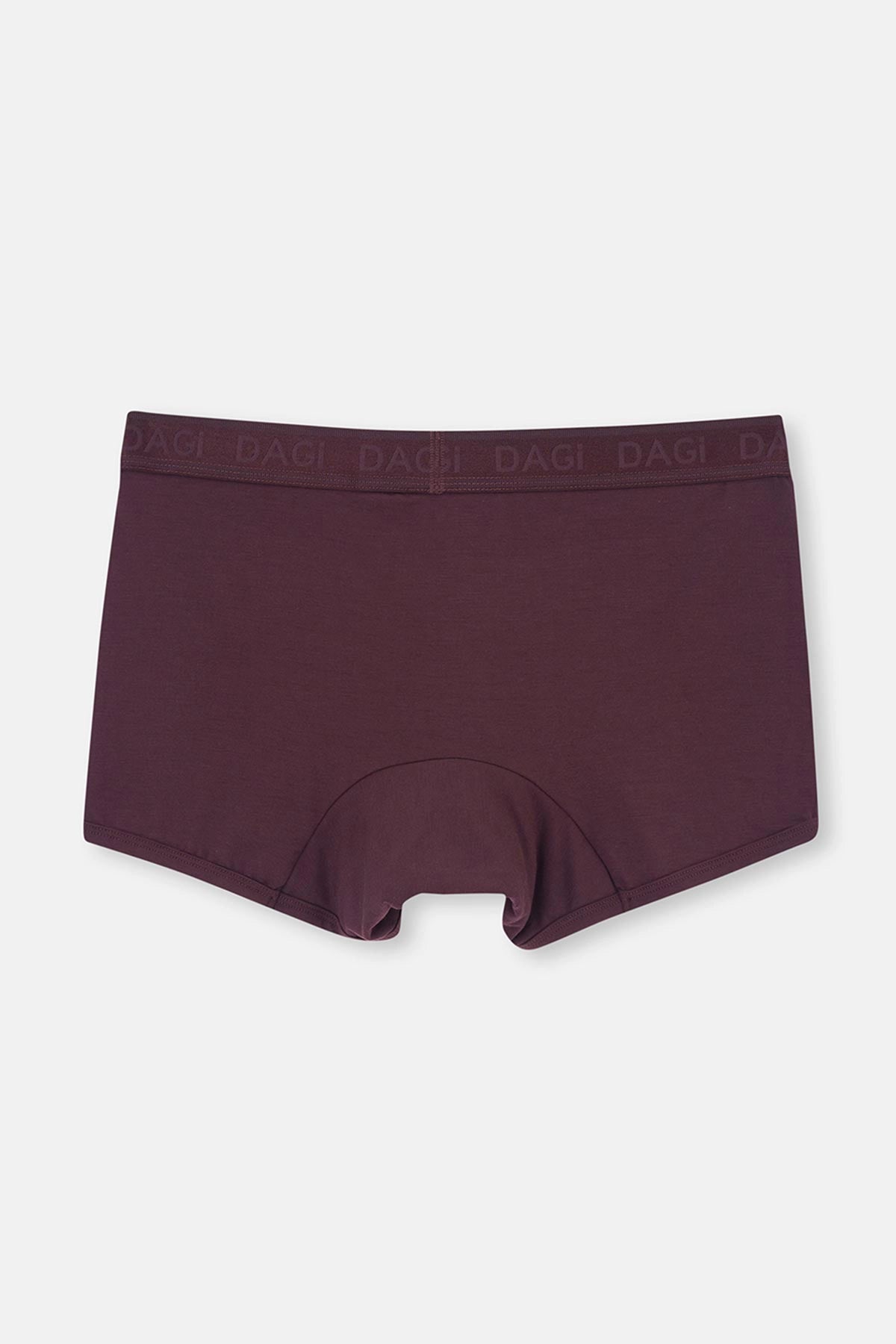 Koyu Kahve Düz Micro Modal Boxer