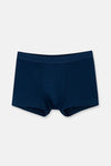 Lacivert 2'li Desenli Pamuk Boxer