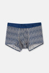 Lacivert Desenli Micro Modal Boxer