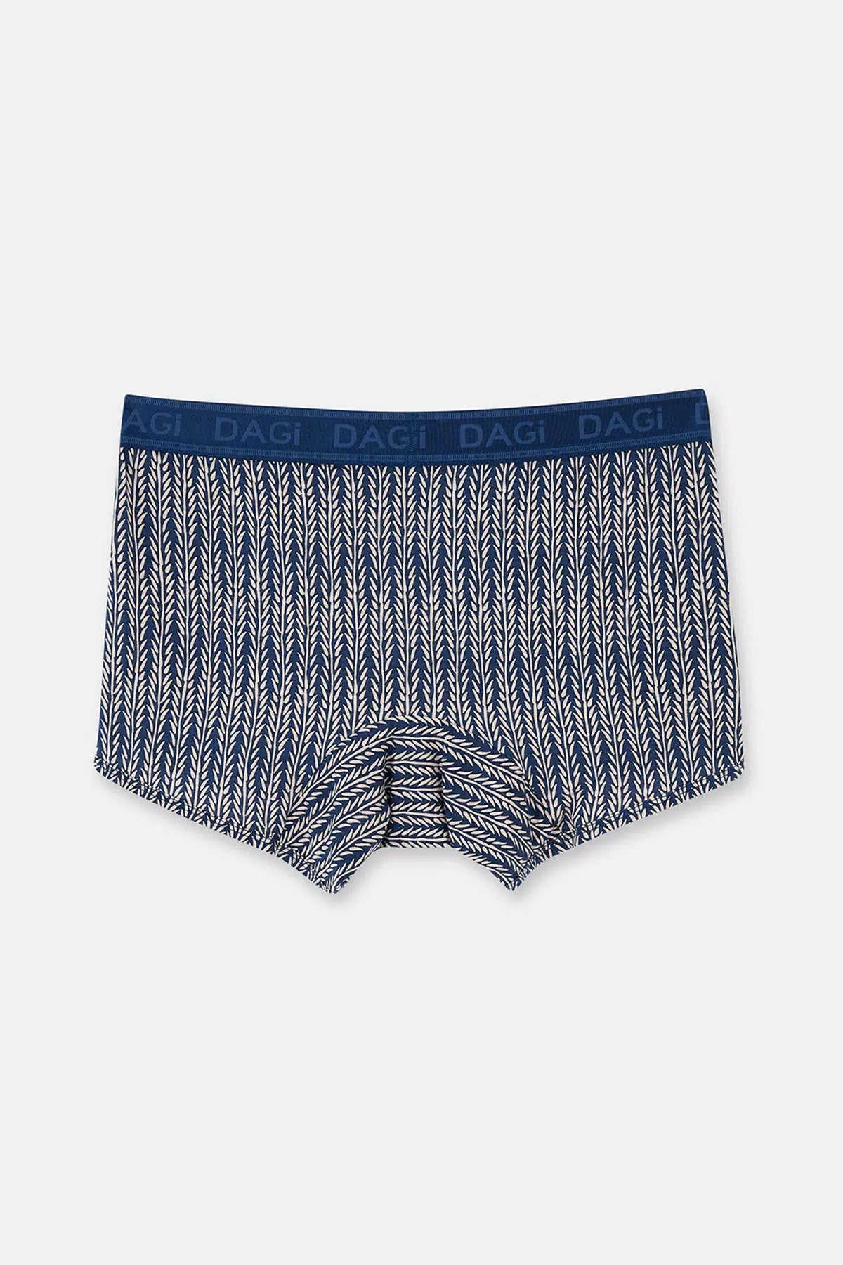 Lacivert Desenli Micro Modal Boxer