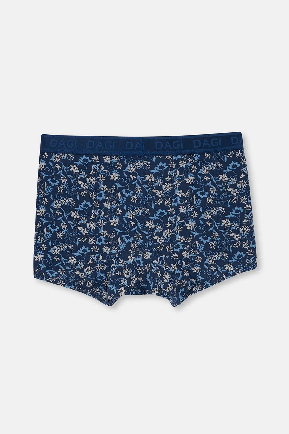 Mavi Desenli Micro Modal Boxer