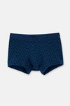Lacivert Desenli Micro Modal Boxer