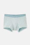 Su Yeşili Desenli Micro Modal Boxer