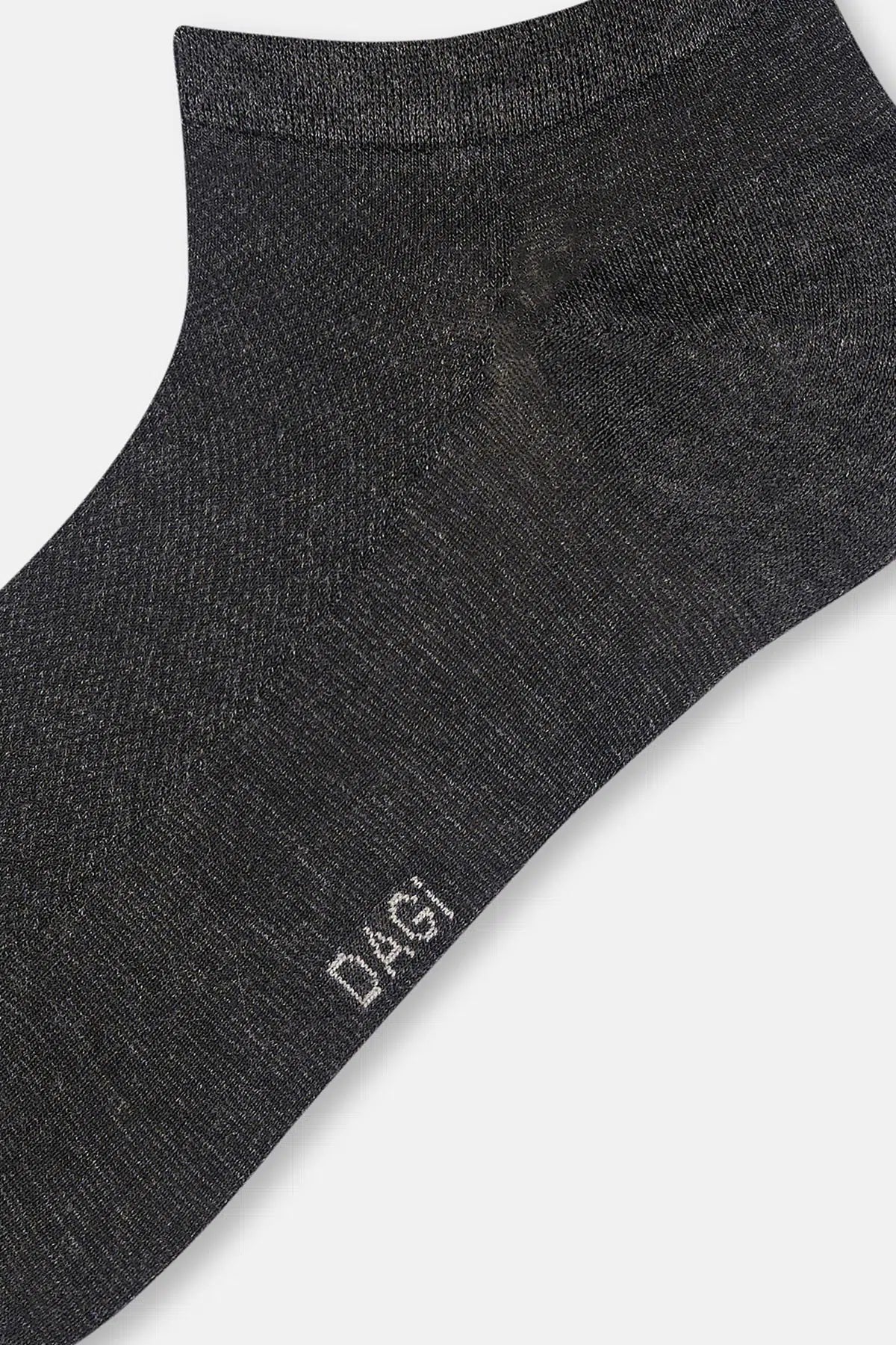 Antrasit Melanj Erkek Bambu Patik Çorap