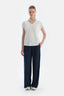 Lacivert Cepli Basic Modal Pantolon