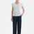 Lacivert Cepli Basic Modal Pantolon