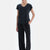 Siyah Cepli Basic Modal Pantolon