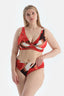 Multicolor Yüksek Bel Bikini Alt