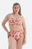 Multicolor Yüksek Bel Bikini Alt