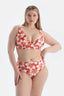 Multicolor Yüksek Bel Bikini Alt