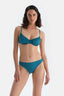 Petrol Mavi Normal Bel Bikini Alt