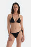 Siyah Spagetti Bikini Alt