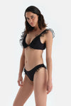Siyah Düşük Bel Bikini Alt