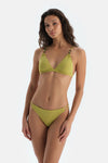 Fıstık Yeşili Düşük Bel Bikini Alt