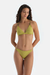Fıstık Yeşili Düşük Bel Bikini Alt