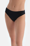 Siyah Orta Bel Bikini Alt