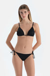 Siyah Düşük Bel Bikini Alt