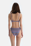 Multicolor Orta Bel Bikini Alt