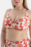 Multicolor Korseli Toparlayıcı Bikini Üst