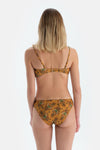 Multicolor Straplez Bikini Üst