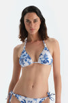 Multicolor Üçgen Küçük Bikini Üst