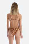 Multicolor Üçgen Küçük Bikini Üst