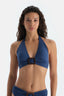 Multicolor Üçgen Geniş Bikini Üst