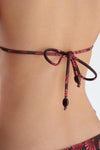 Multicolor Üçgen Küçük Bikini Üst