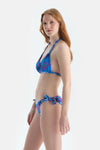 Multicolor Üçgen Küçük Bikini Üst