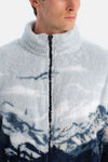ERKEK DAĞ BASKILI POLAR SWEATSHIRT