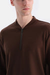SCUBA YARIM FERMUARLI SWEATSHIRT