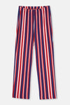 Kırmızı Kadın Uzun Kollu Pijama Tk.