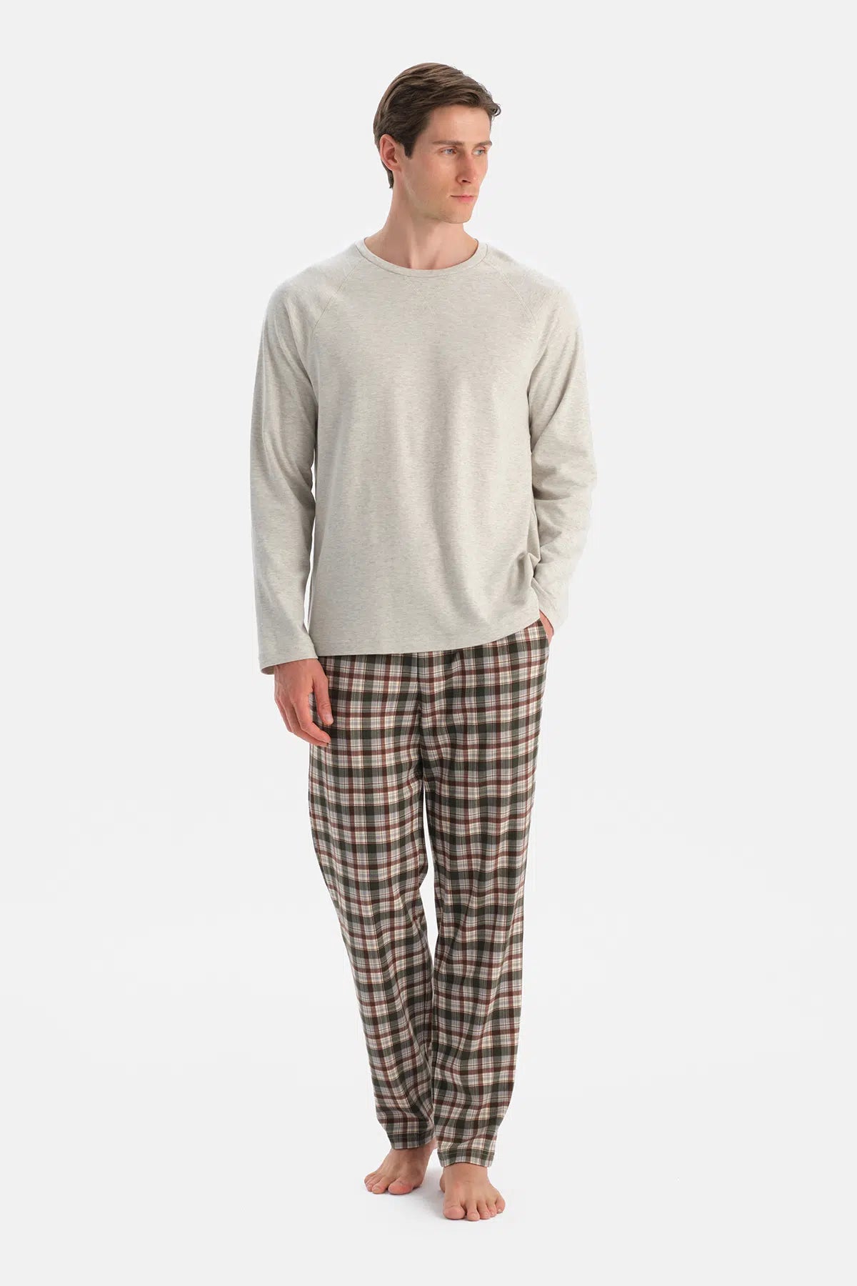 REGLAN KOLLU TİŞÖRT PANTOLON TAKIM