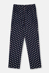 Kırmızı Erkek Uzun Kollu Pijama Takımı