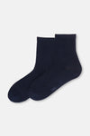 Gri Melanj-Lacivert Erkek 2'li Spor Çorap