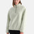 Mint Yeşili Kadın Yarım Fermuarlı Sweatshırt