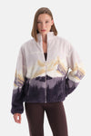 KADIN DAĞ BASKILI POLAR SWEATSHIRT