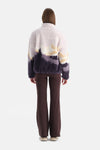 KADIN DAĞ BASKILI POLAR SWEATSHIRT